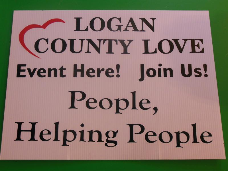 An example of a Yard sign.